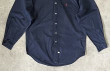 他の写真3: 90'S RALPH LAUREN ツイル BDシャツ ネイビー (VINTAGE)