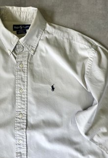 他の写真2: 90'S RALPH LAUREN "BLAKE" ツイル BDシャツ ベージュ (VINTAGE)