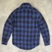画像3: 90'S RALPH LAUREN チンスト付き ダブルフェイス フランネル ワークシャツ チェック柄 (VINTAGE) (3)