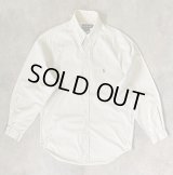 90'S RALPH LAUREN "BLAKE" ツイル BDシャツ ベージュ (VINTAGE)