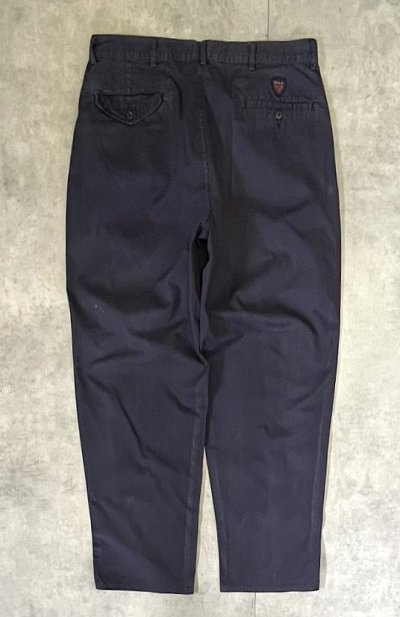 画像3: 90'S RALPH LAUREN "THE CLASSIC GOLF PANT" ツープリーツ チノパンツ ネイビー (VINTAGE)