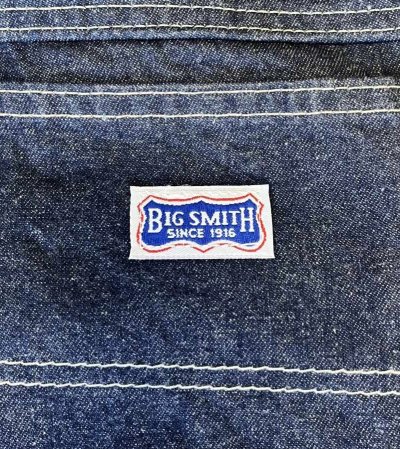 画像5: 80'S BIG SMITH デニム ペインターパンツ SCOVILLジップ W38L29 インディゴ USA製 (VINTAGE)