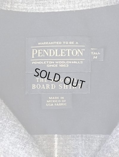 画像2: 00'S PENDLETON "BOARD SHIRT" ウール オープンカラーシャツ オンブレチェック (DEADSTOCK)