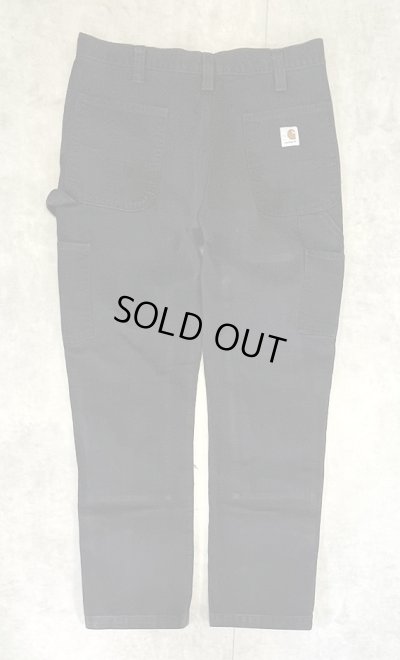 画像3: CARHARTT ダブルニー ダック ペインターパンツ ブラック W34L30 (VINTAGE)