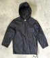画像1: 00'S J.CREW 旧タグ コーティングコットン デッキパーカー ブラック (VINTAGE) (1)