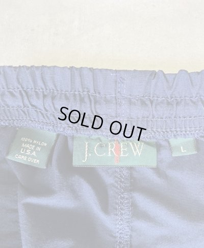 画像2: 90'S J.CREW 旧タグ ナイロンパンツ ネイビー USA製 (VINTAGE)