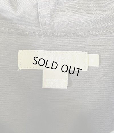 画像2: 00'S J.CREW 旧タグ コーティングコットン デッキパーカー ブラック (VINTAGE)