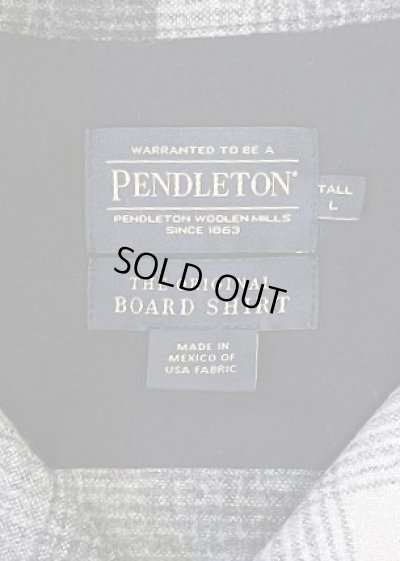 画像2: 00'S PENDLETON "BOARD SHIRT" ウール オープンカラーシャツ オンブレチェック (DEADSTOCK)