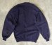 画像3: 80'S LL Bean by RUSSELL ATHLETIC スウェットカーディガン ナス紺 USA製 (VINTAGE) (3)