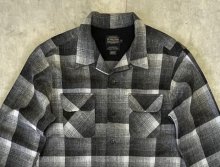他の写真1: 00'S PENDLETON "BOARD SHIRT" ウール オープンカラーシャツ オンブレチェック (DEADSTOCK)