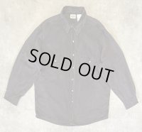 90'S FIVE BROTHER シャモアクロス ワークシャツ フェードブラック (VINTAGE)