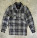 画像1: 00'S PENDLETON "BOARD SHIRT" ウール オープンカラーシャツ オンブレチェック (DEADSTOCK) (1)