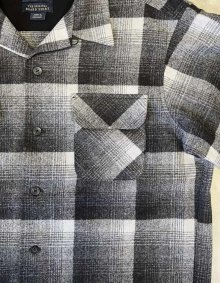 他の写真2: 00'S PENDLETON "BOARD SHIRT" ウール オープンカラーシャツ オンブレチェック (DEADSTOCK)