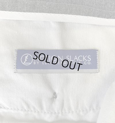 画像2: LEVIS "ACTION SLACKS" スラックス ヘザーグレー (VINTAGE)