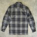 画像3: 00'S PENDLETON "BOARD SHIRT" ウール オープンカラーシャツ オンブレチェック (DEADSTOCK) (3)