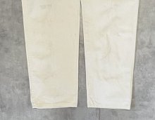 他の写真2: 80'S DICKIES チビタグ ペインターパンツ 42TALONジップ オフホワイト W38L32 USA製 (VINTAGE)