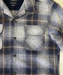 他の写真2: 00'S PENDLETON "BOARD SHIRT" ウール オープンカラーシャツ オンブレチェック (DEADSTOCK)