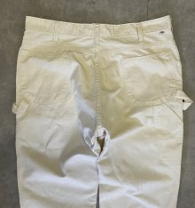 他の写真3: 80'S DICKIES チビタグ ペインターパンツ 42TALONジップ オフホワイト W38L32 USA製 (VINTAGE)
