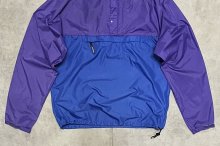 他の写真3: 90'S PATAGONIA 旧タグ "FEATHER WEIGHT SHELL PULLOVER" リップストップ アノラック パープル/ブルー (VINTAGE)