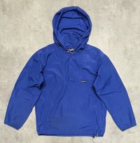 80'S PATAGONIA 旧タグ ナイロン アノラックジャケット ブルー USA製 (VINTAGE)