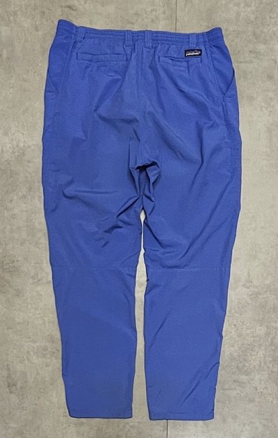 画像3: 90'S PATAGONIA 旧タグ ドローコード付き イージーパンツ ブルー USA製 (VINTAGE)