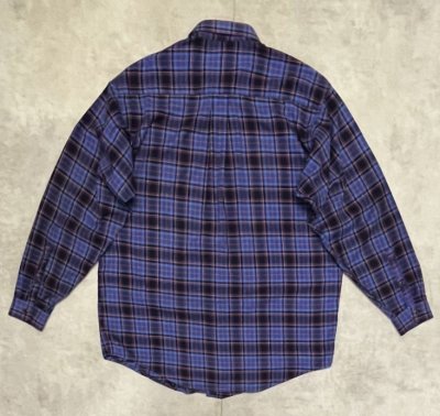 画像3: 90'S PATAGONIA 旧タグ コットン 長袖シャツ チェック柄 ポルトガル製 (VINTAGE)