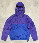 90'S PATAGONIA 旧タグ "FEATHER WEIGHT SHELL PULLOVER" リップストップ アノラック パープル/ブルー (VINTAGE)