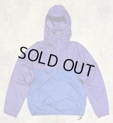 90'S PATAGONIA 旧タグ "FEATHER WEIGHT SHELL PULLOVER" リップストップ アノラック パープル/ブルー (VINTAGE)