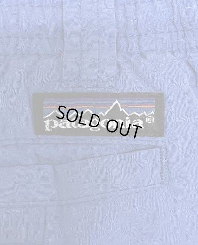 画像4: 90'S PATAGONIA 旧タグ ドローコード付き イージーパンツ ブルー USA製 (VINTAGE)