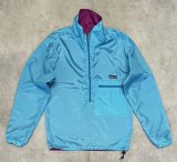 90'S PATAGONIA 旧タグ "LIGHTWEIGHT REVERSIBLE WINDBREAKER" リバーシブル ナイロンジャケット ライトブルー/パープル (VINTAGE)
