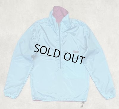 画像1: 90'S PATAGONIA 旧タグ "LIGHTWEIGHT REVERSIBLE WINDBREAKER" リバーシブル ナイロンジャケット ライトブルー/パープル (VINTAGE)