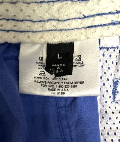 画像2: 90'S PATAGONIA 旧タグ ドローコード付き イージーパンツ ブルー USA製 (VINTAGE)