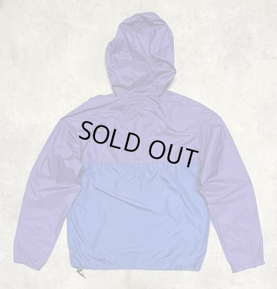 画像4: 90'S PATAGONIA 旧タグ "FEATHER WEIGHT SHELL PULLOVER" リップストップ アノラック パープル/ブルー (VINTAGE)
