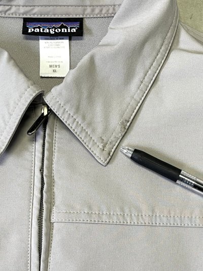 画像6: 00'S PATAGONIA "DISPATCH JACKET" ソフトシェル ドリズラージャケット ライトグレー (VINTAGE)