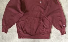 他の写真3: 90'S CHAMPION 刺繍タグ リバースウィーブ パーカー バーガンディ USA製 (VINTAGE)