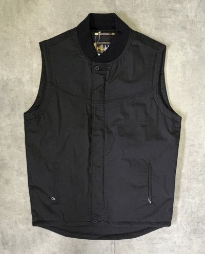 画像1: DERBY OF SAN FRANCISCO ダービーベスト ブラック/ゴールドペイズリー (NEW)