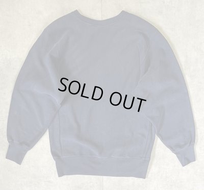 画像4: 90'S CHAMPION 刺繍タグ リバースウィーブ 無地 ネイビー USA製 (VINTAGE)