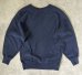 画像4: 90'S CHAMPION 刺繍タグ リバースウィーブ 無地 ネイビー USA製 (VINTAGE) (4)