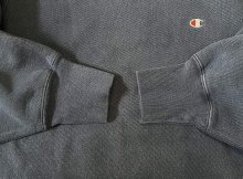他の写真2: 90'S CHAMPION 刺繍タグ リバースウィーブ 無地 ネイビー USA製 (VINTAGE)