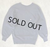 90'S CHAMPION 刺繍タグ リバースウィーブ 無地 ネイビー USA製 (VINTAGE)