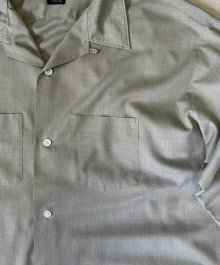 他の写真2: 60'S VAN HEUSEN "VANOPRESS" オープンカラーシャツ カーキ (VINTAGE)