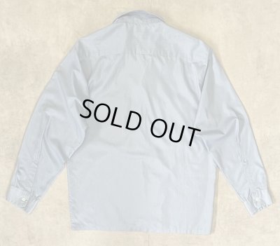 画像3: 60'S TOWNCRAFT "PENN-PREST" オープンカラーシャツ ブルー (VINTAGE)