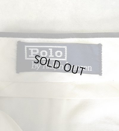 画像2: 90'S RALPH LAUREN ツープリーツ チノパンツ ブラック W33L30 (VINTAGE)