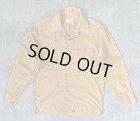 70'S McGREGOR "SCOTSET" オープンカラーシャツ オレンジ (VINTAGE)