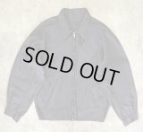 50'S UNKNOWN チンスト付き バックプリーツ ドリズラージャケット CONMATICジップ チャコール (VINTAGE)