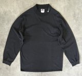 90'S NIKE 白タグ モックネック 長袖 Tシャツ ブラック USA製 (VINTAGE)