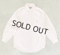 90'S RALPH LAUREN "BIG SHIRT" オックスフォード BDシャツ ストライプ (VINTAGE)