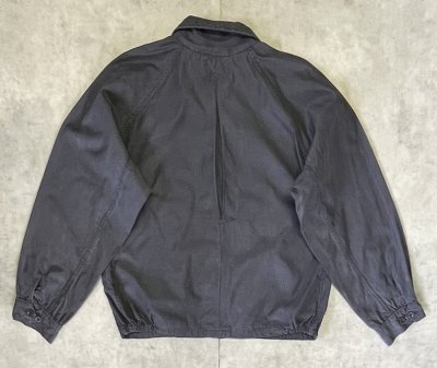 画像5: 50'S UNKNOWN チンスト付き バックプリーツ ドリズラージャケット CONMATICジップ チャコール (VINTAGE)
