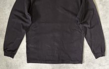他の写真3: 90'S EDDIE BAUER 白タグ シングルステッチ モックネック 長袖 Tシャツ ブラック (VINTAGE)