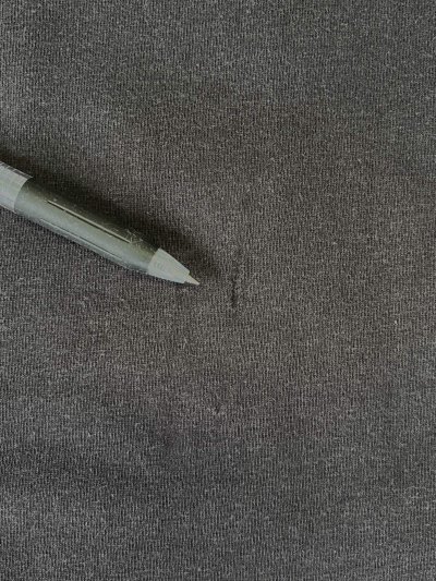 画像4: 90'S EDDIE BAUER 白タグ シングルステッチ モックネック 長袖 Tシャツ ブラック (VINTAGE)